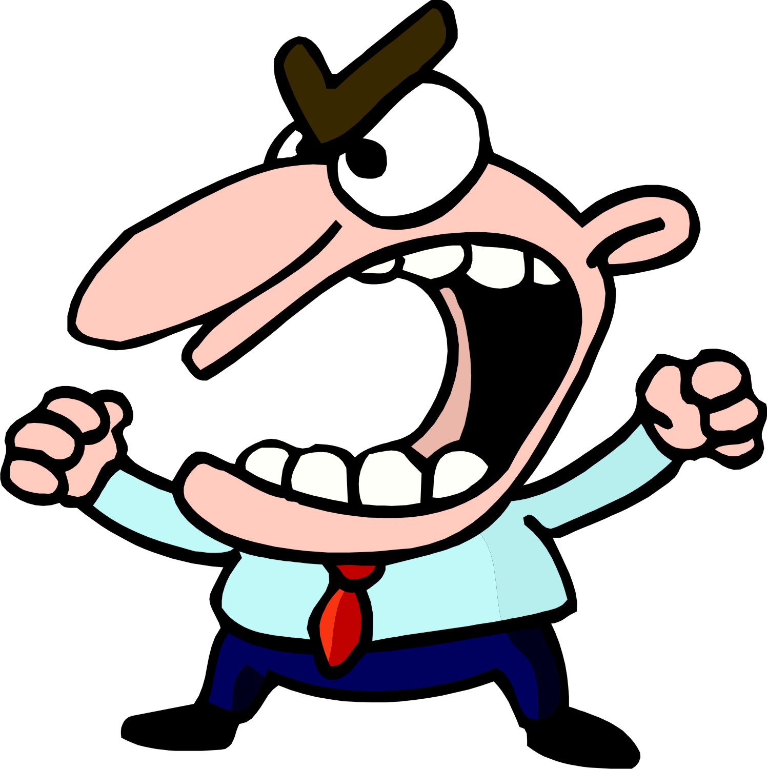 clipart angry man - photo #8